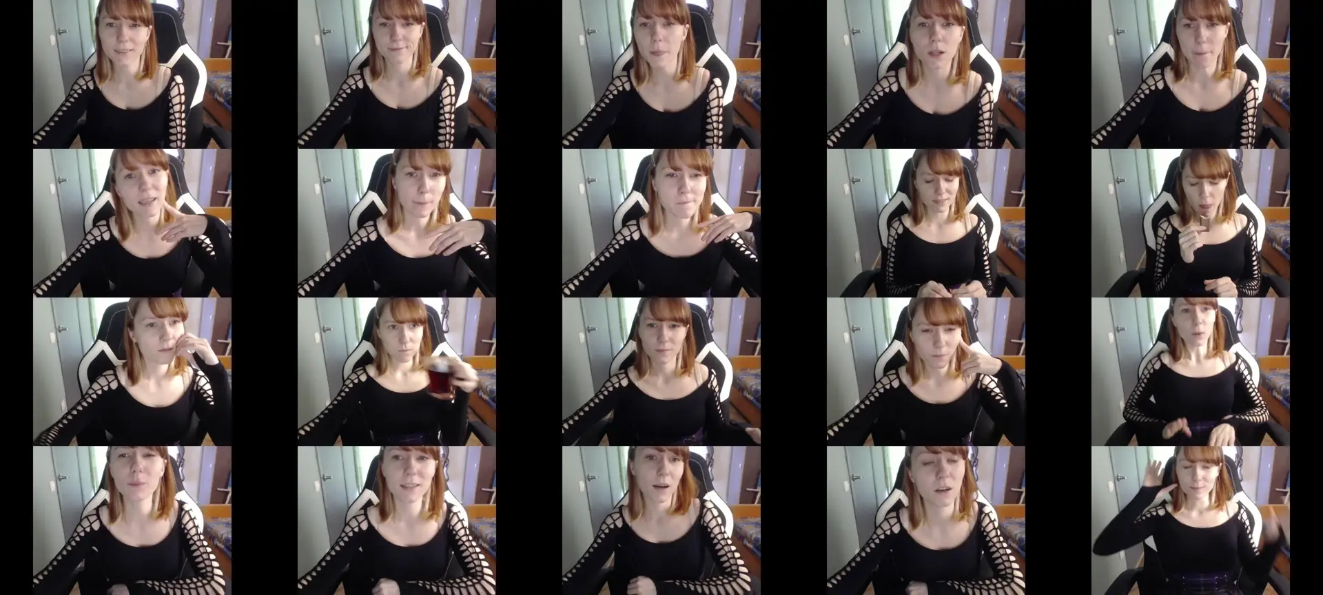 NikiFoks18 photo contact sheet