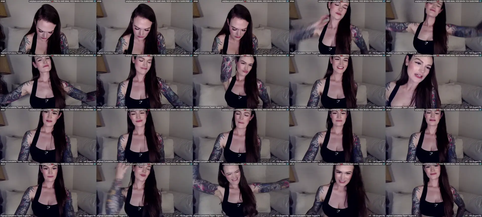 NotMissJ photo contact sheet