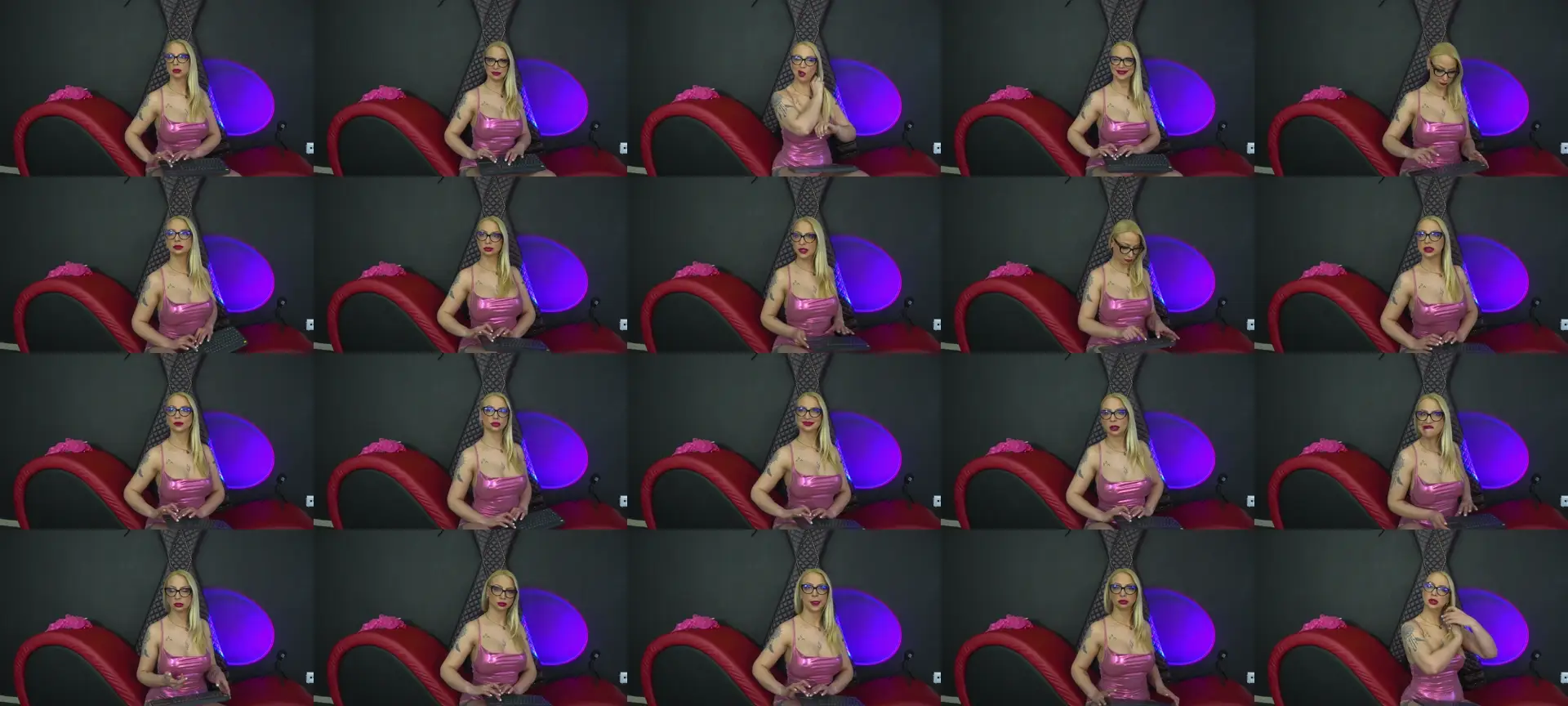 OlliviaSmith photo contact sheet