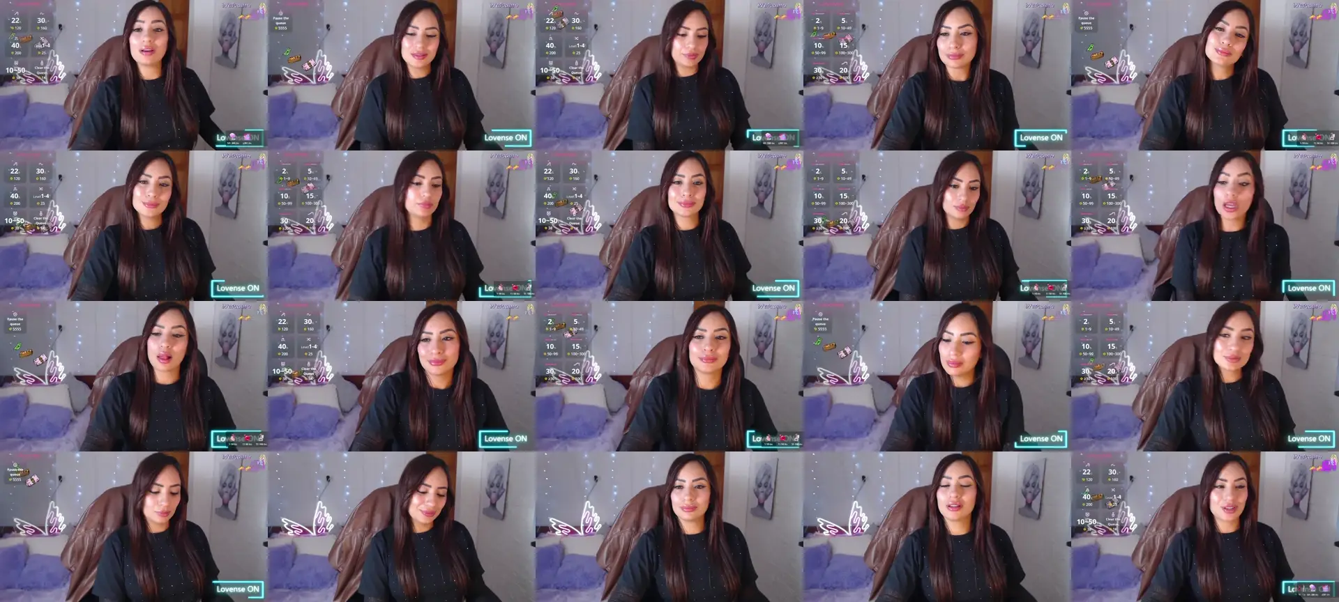 Paulina2700 photo contact sheet