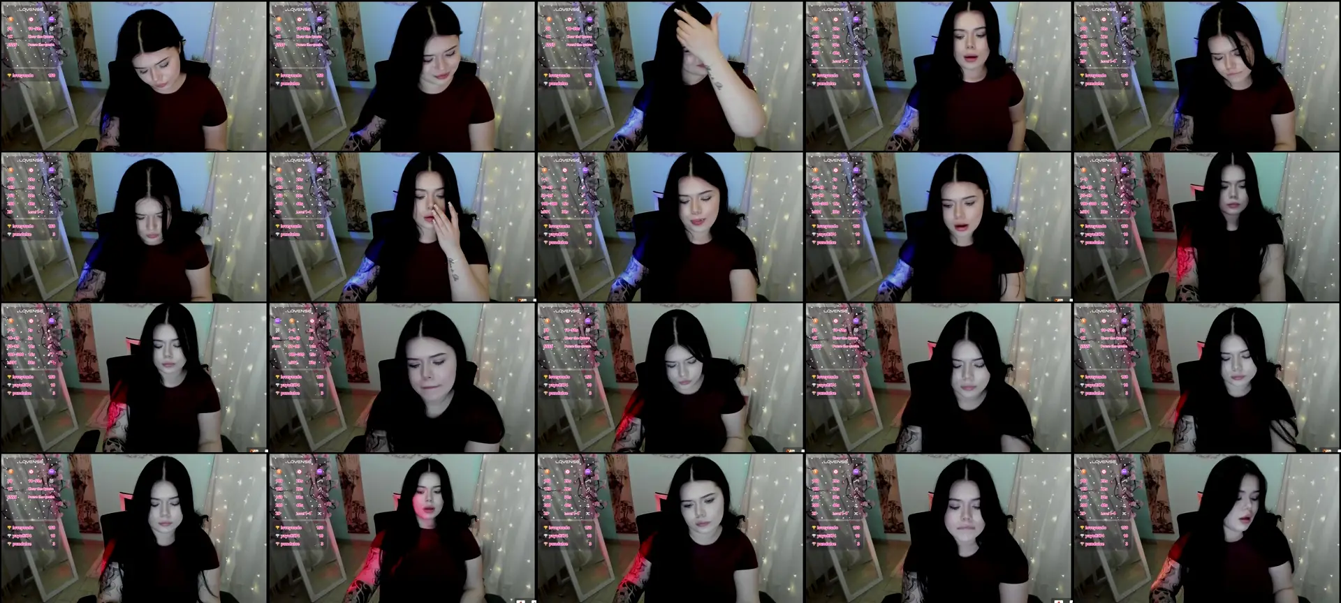 Renesmee photo contact sheet