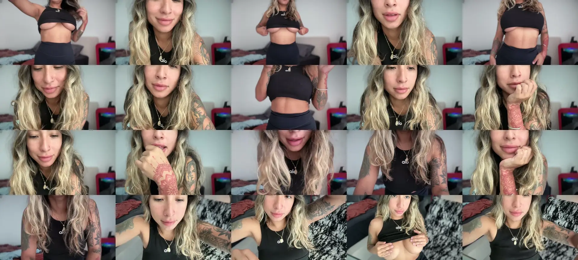 Rileywildd photo contact sheet