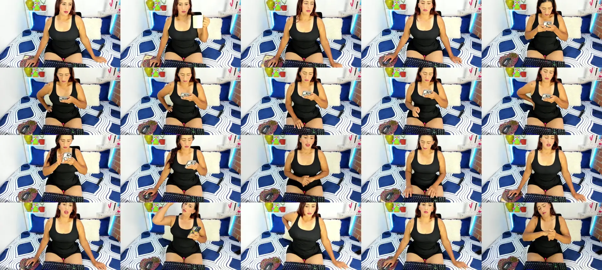 Rukminilatin photo contact sheet