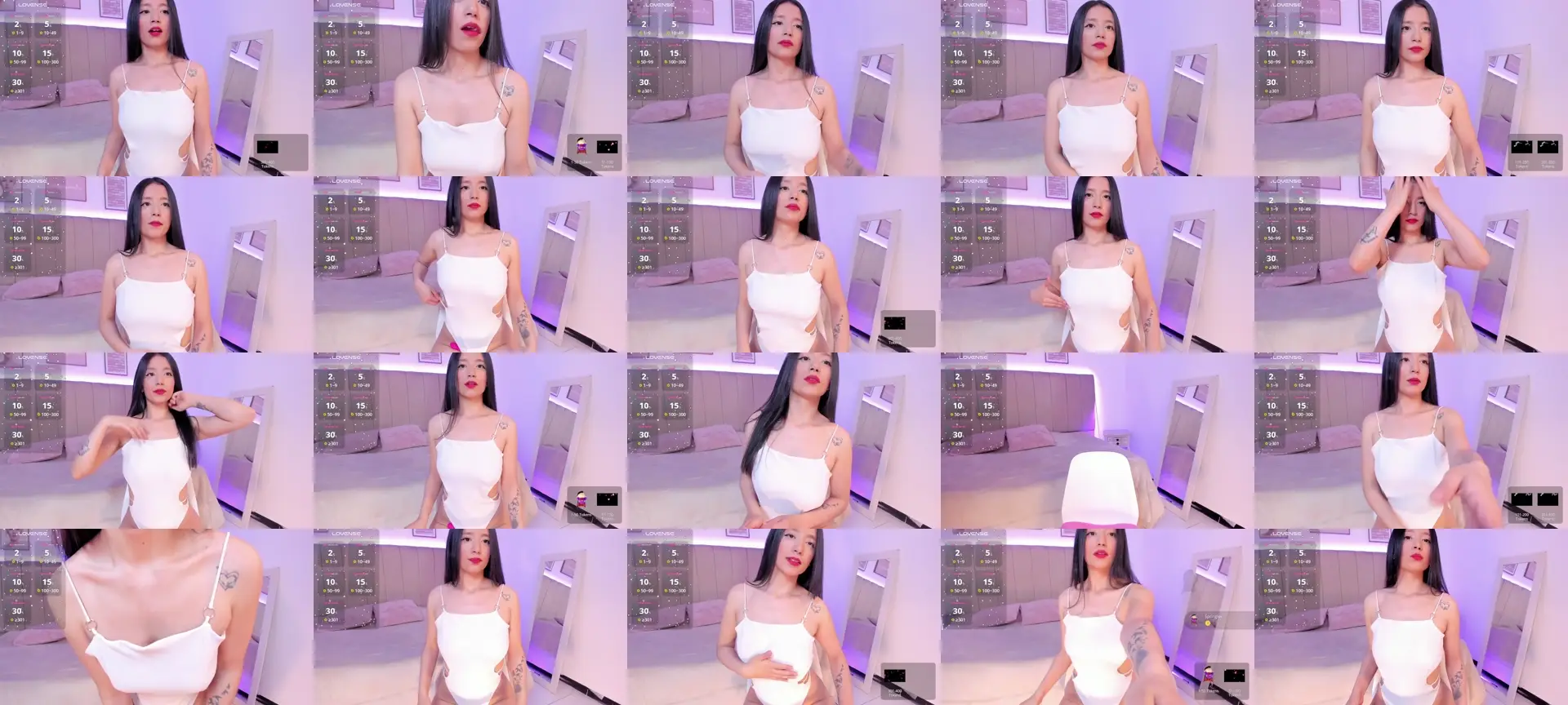 Salome_se photo contact sheet