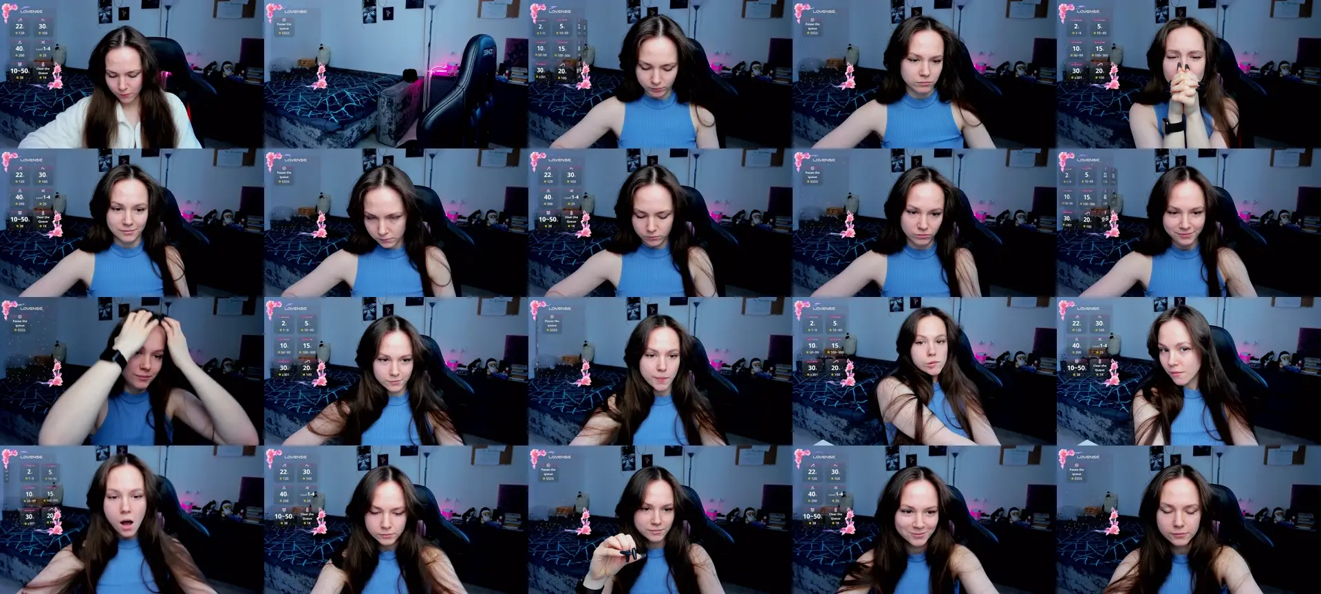 Sh0wroom photo contact sheet