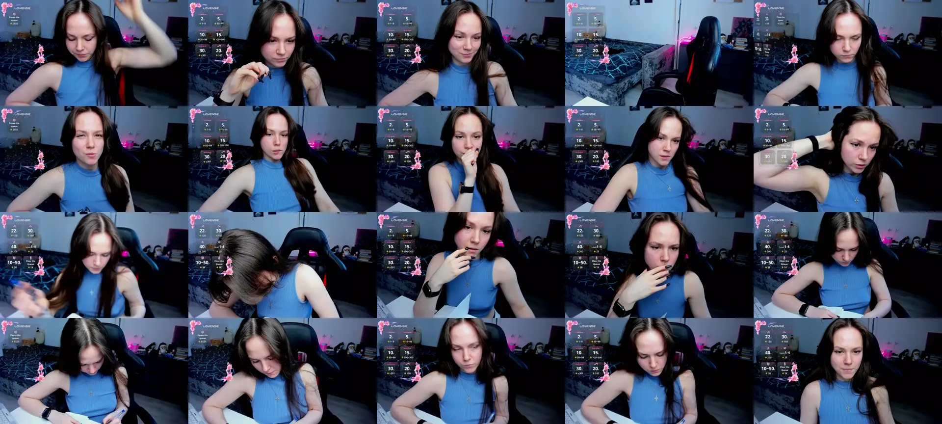 Sh0wroom photo contact sheet