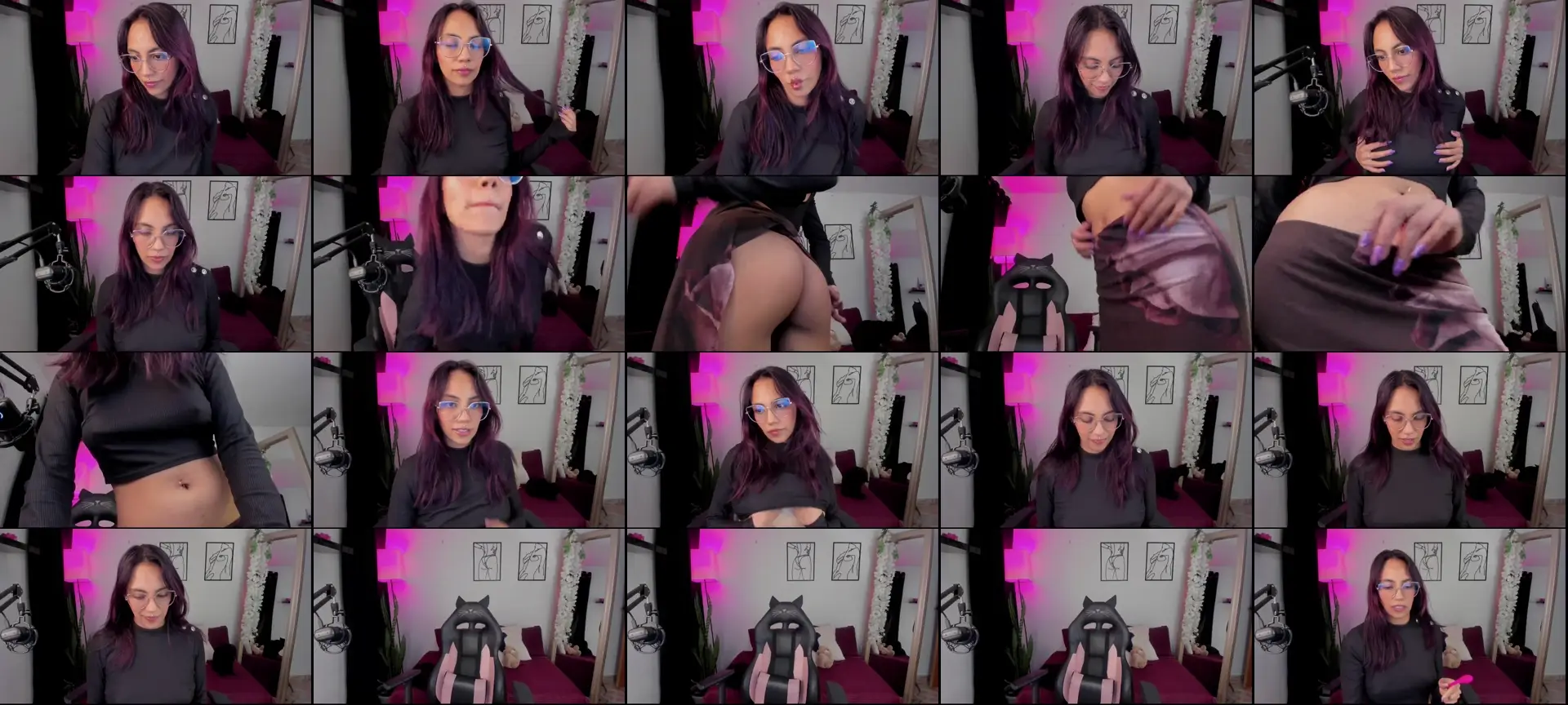 Skyssoul photo contact sheet