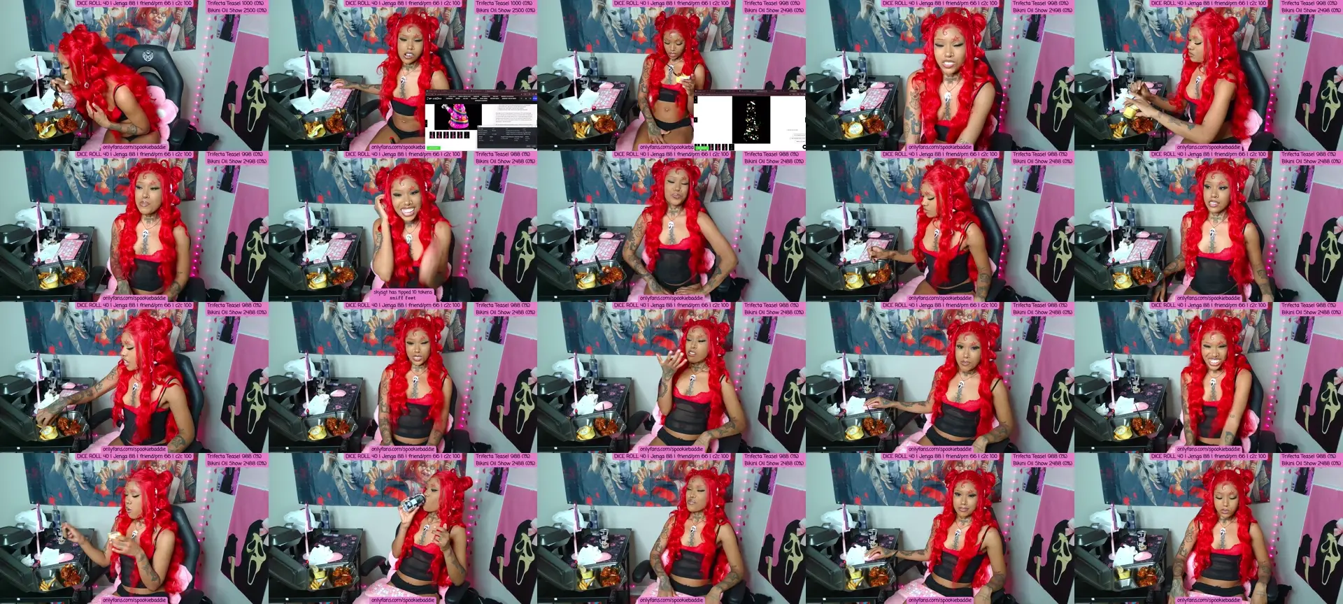 spookiebaddie photo contact sheet