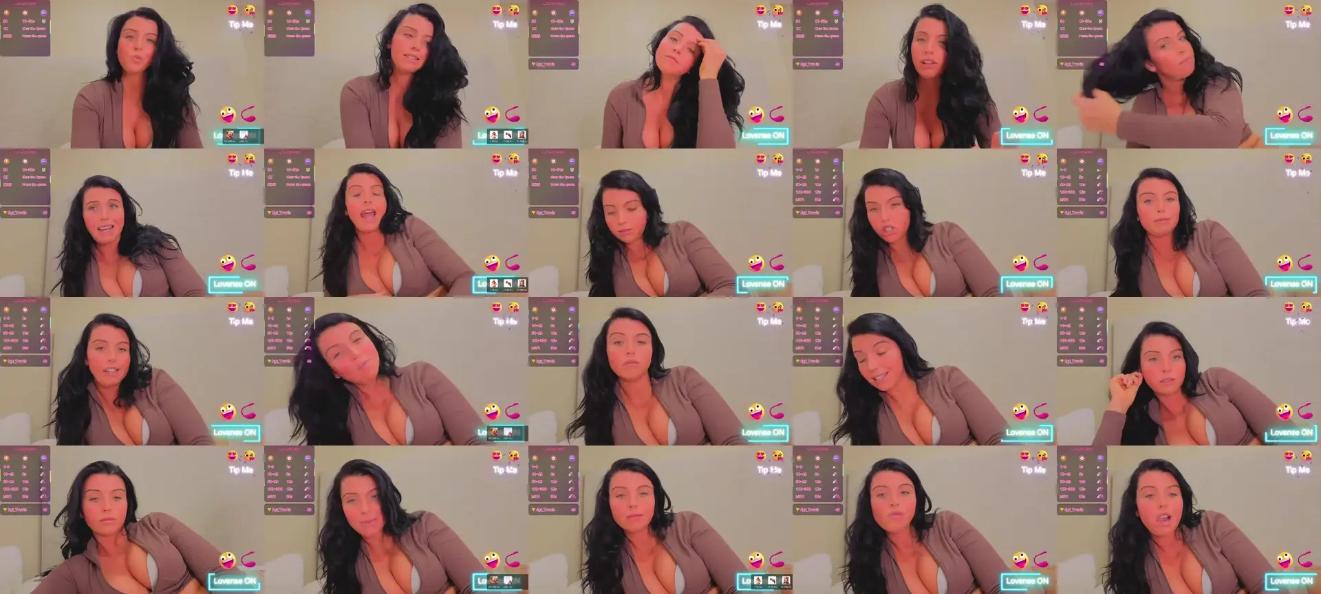 Sweetpeach_x photo contact sheet