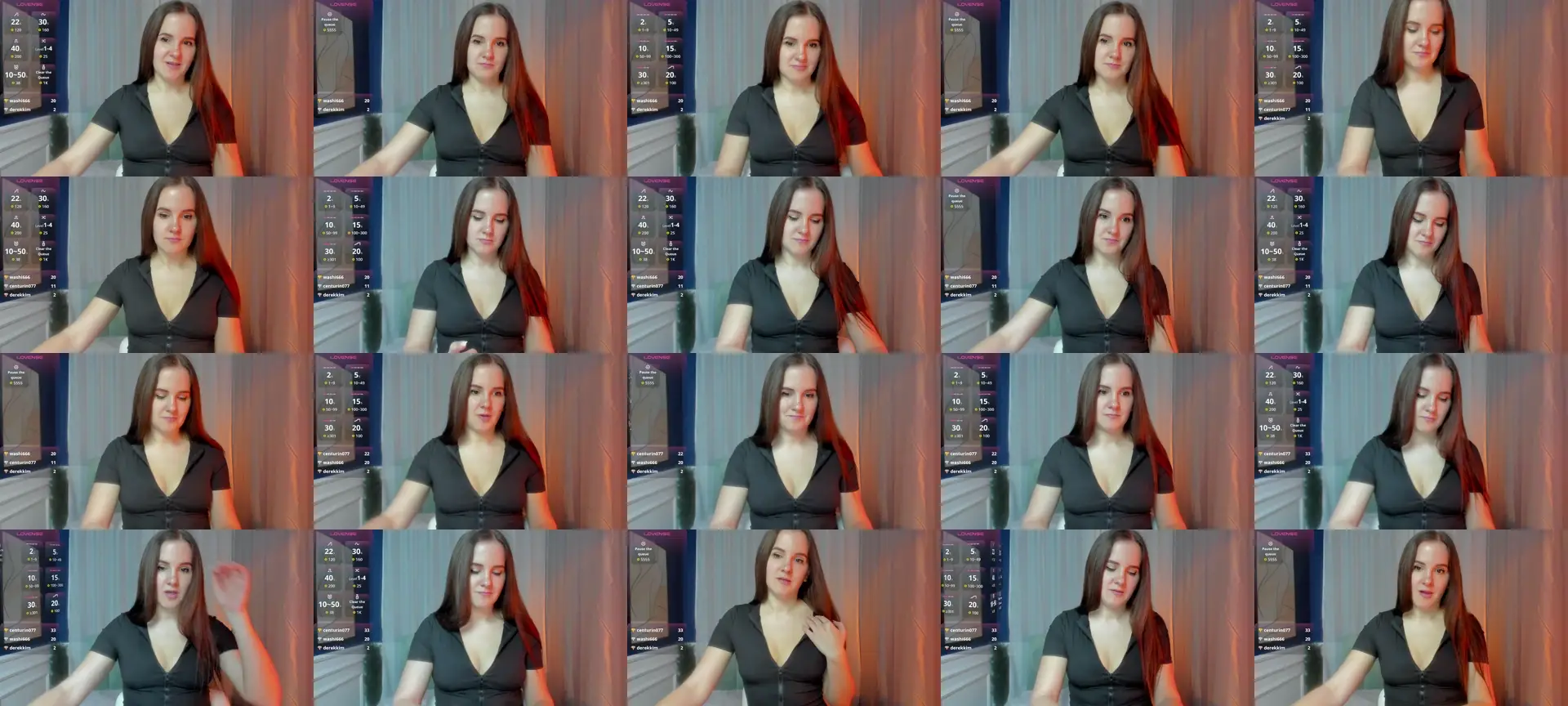 Sweety_Ni photo contact sheet