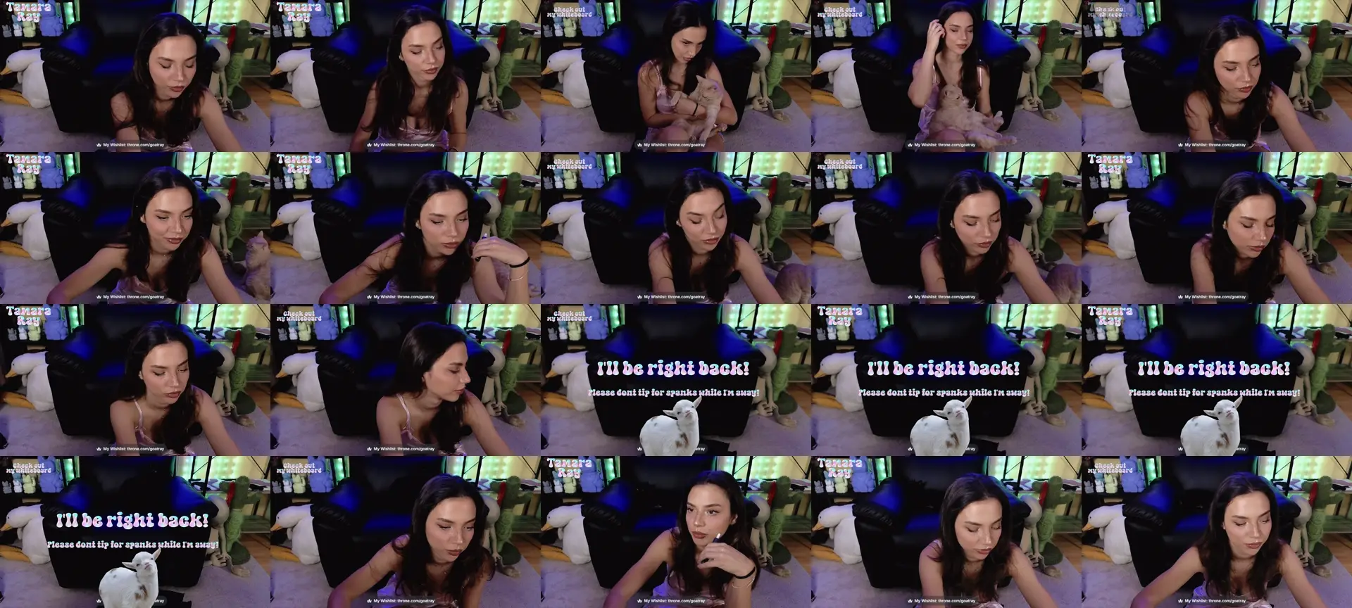 TamaraRay photo contact sheet