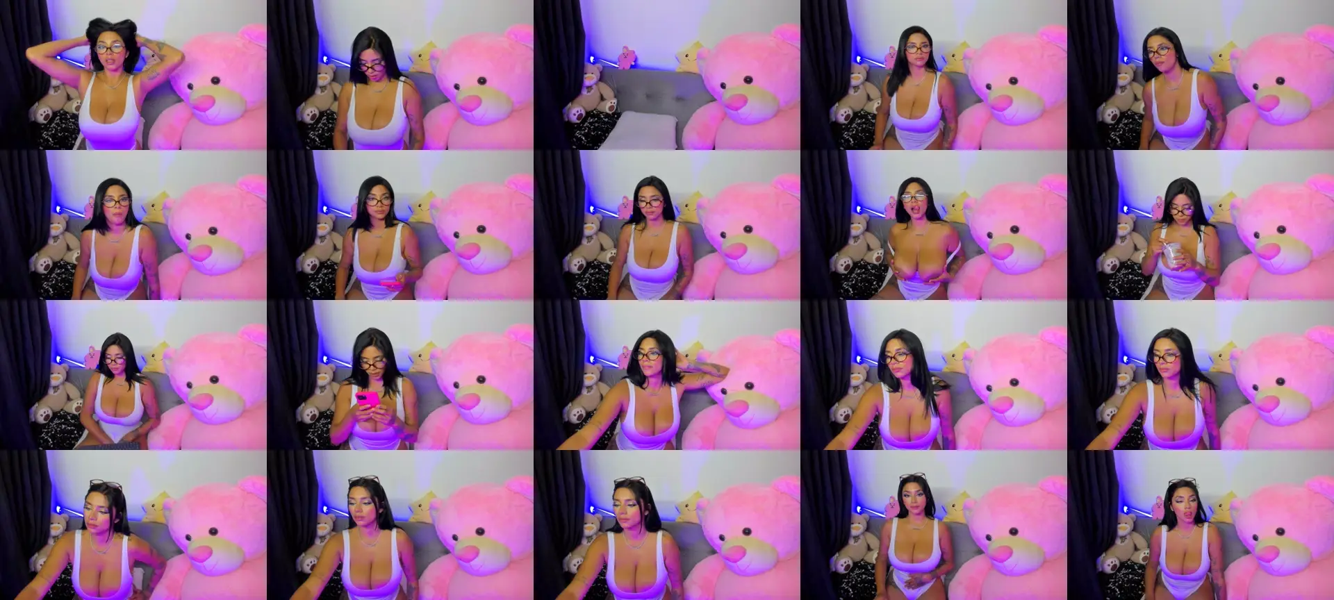 TaylorDoll photo contact sheet