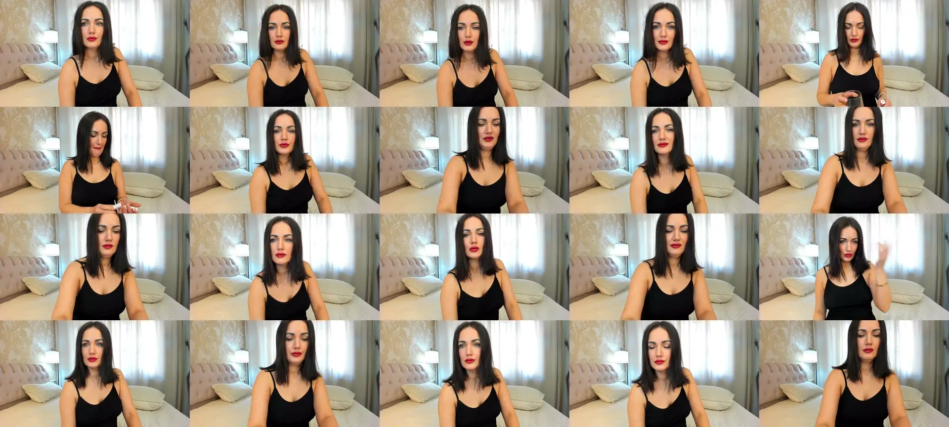 TessaXXXPosh photo contact sheet