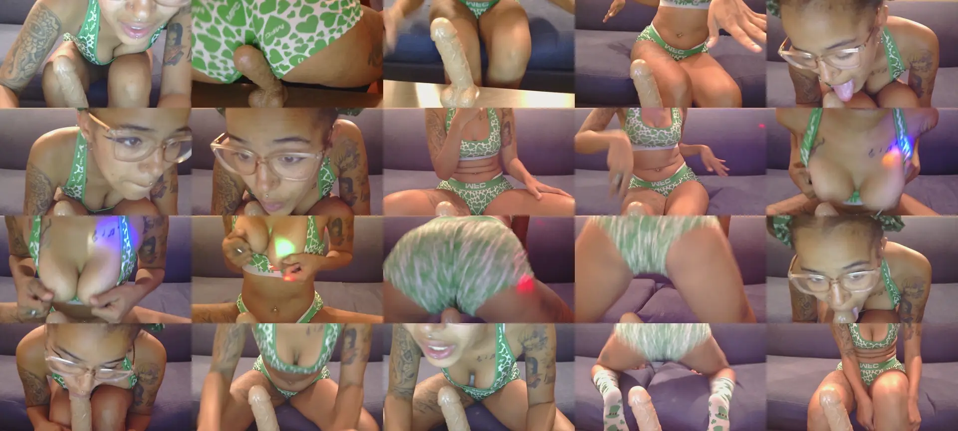 TheBratdoll photo contact sheet