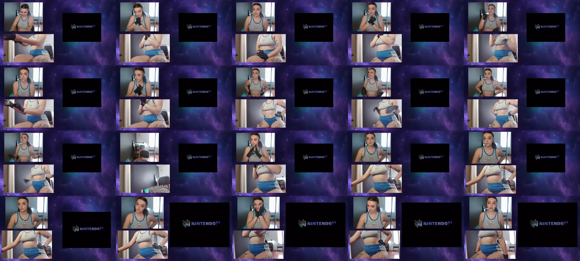 Tiabeanie photo contact sheet