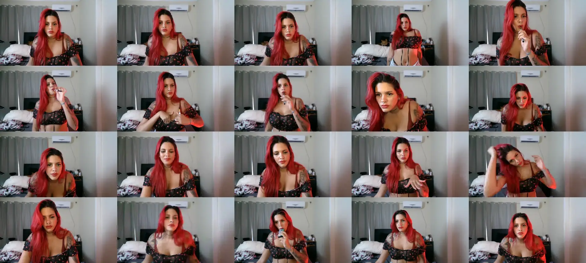 VanillaSkylar photo contact sheet