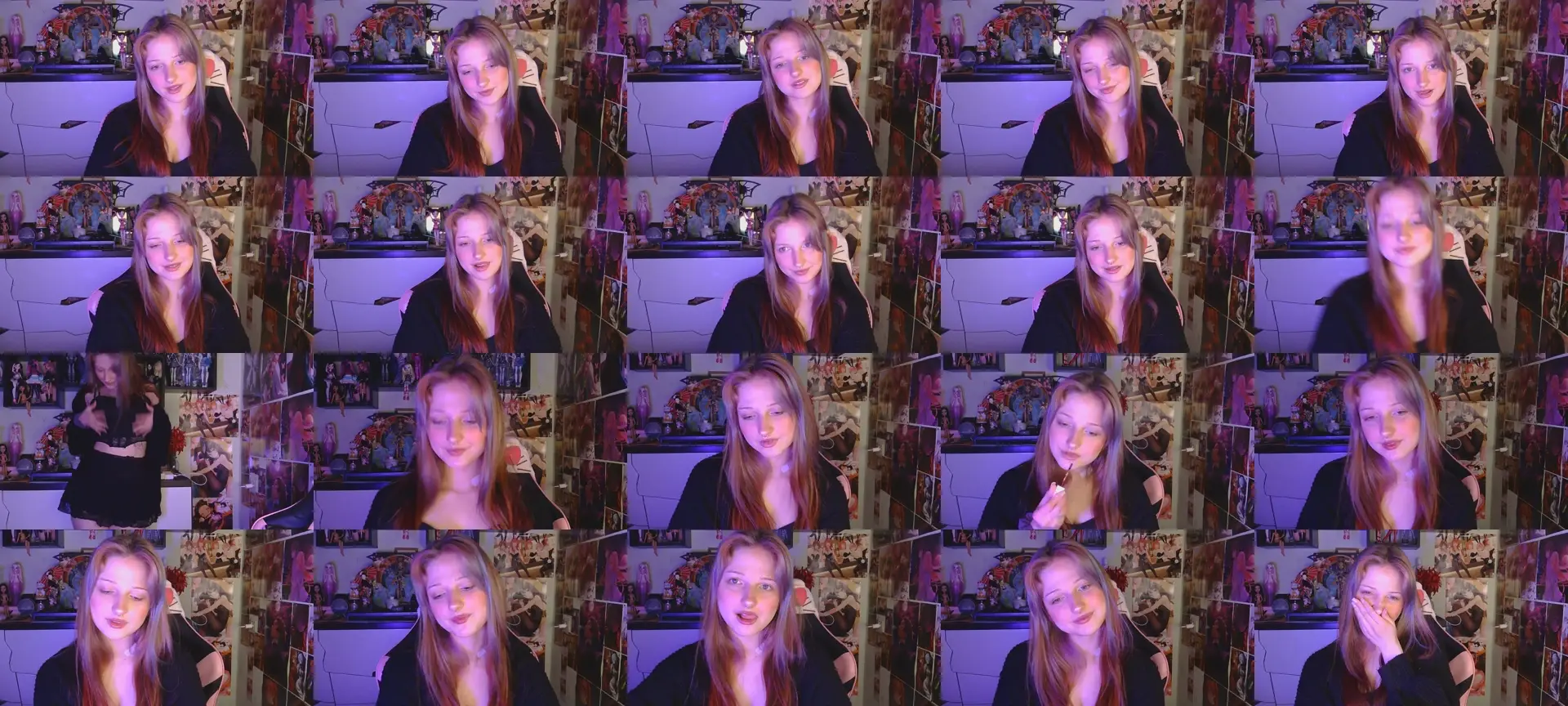 VladaMoon photo contact sheet