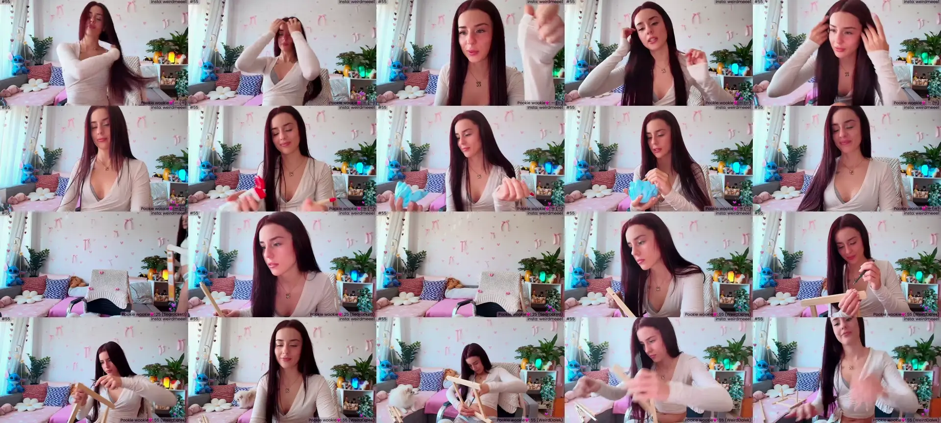 WeirdWho photo contact sheet