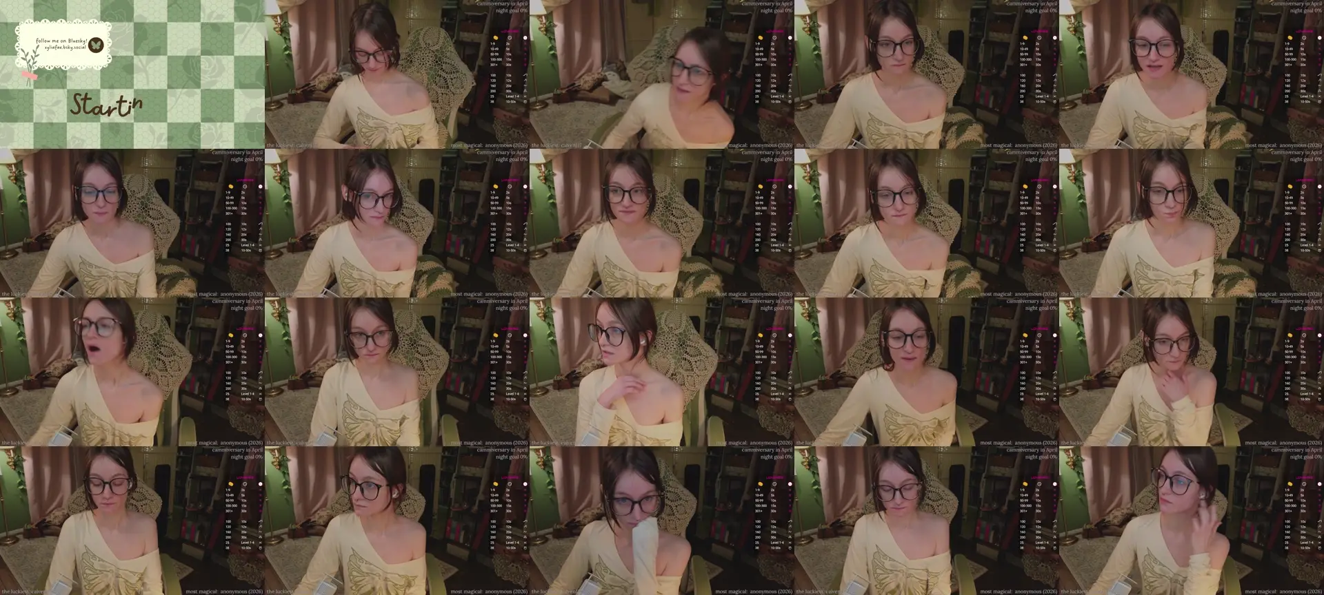 XyliaFae photo contact sheet