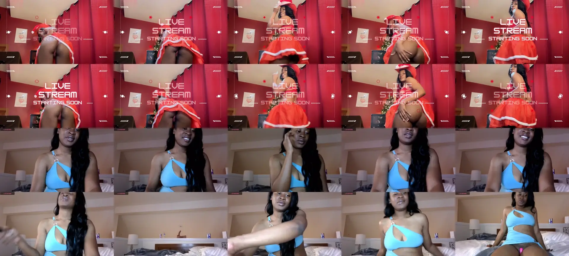 AaliyahSins photo contact sheet