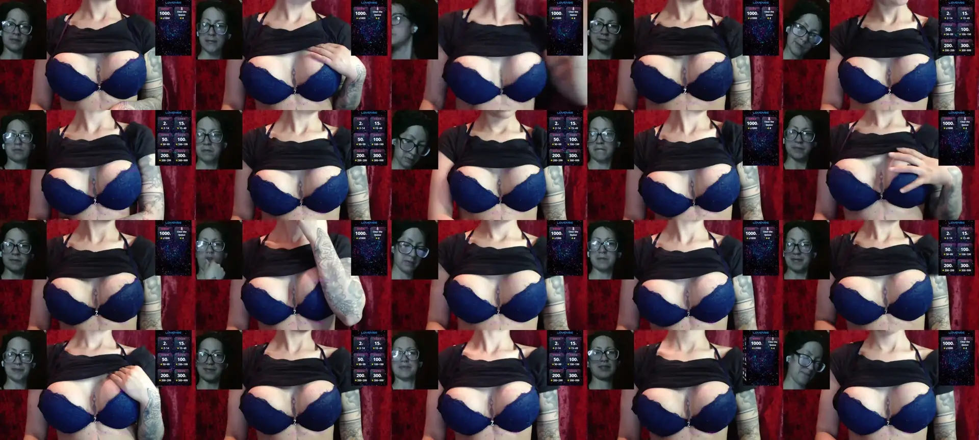 Abby_oxox photo contact sheet