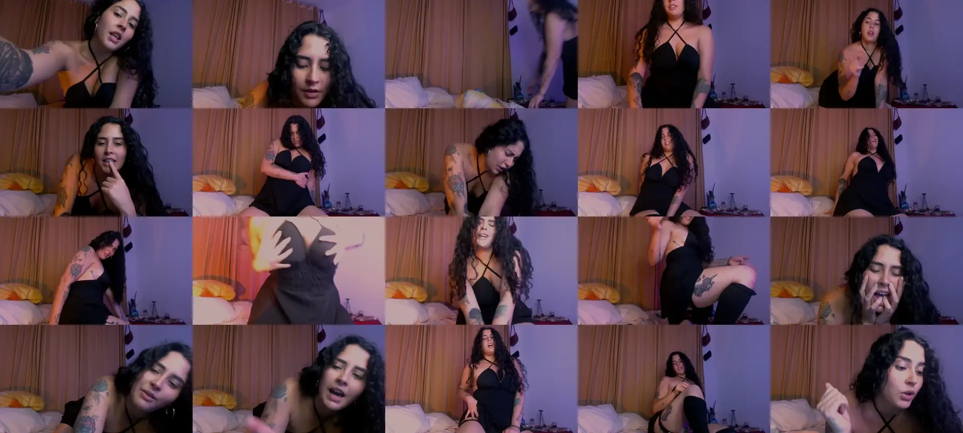 Aleenesaenz photo contact sheet