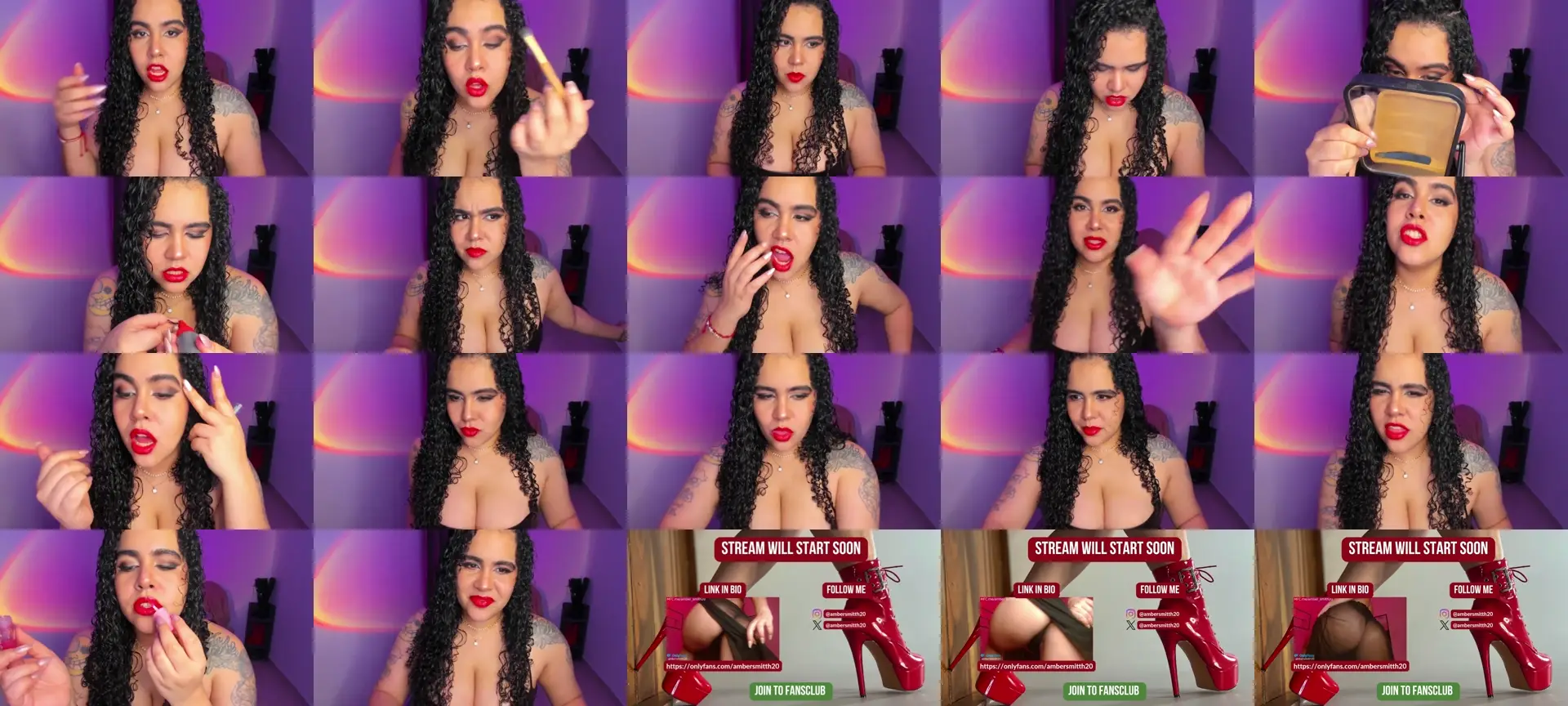 Amber_smith20 photo contact sheet