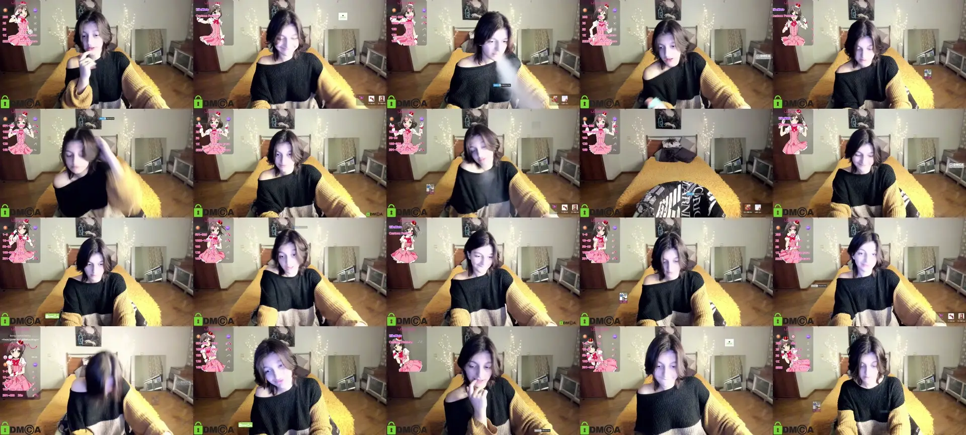 AnaJil photo contact sheet