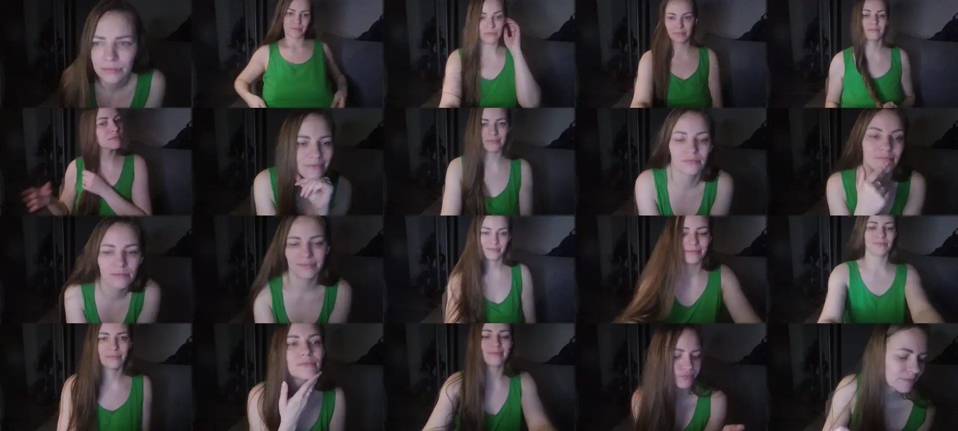 AnnaDiamond1 photo contact sheet