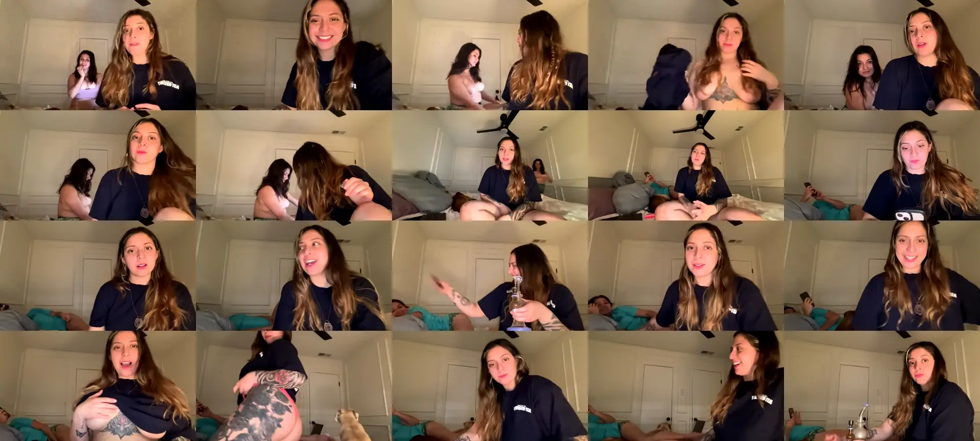 AriFoxGirl photo contact sheet