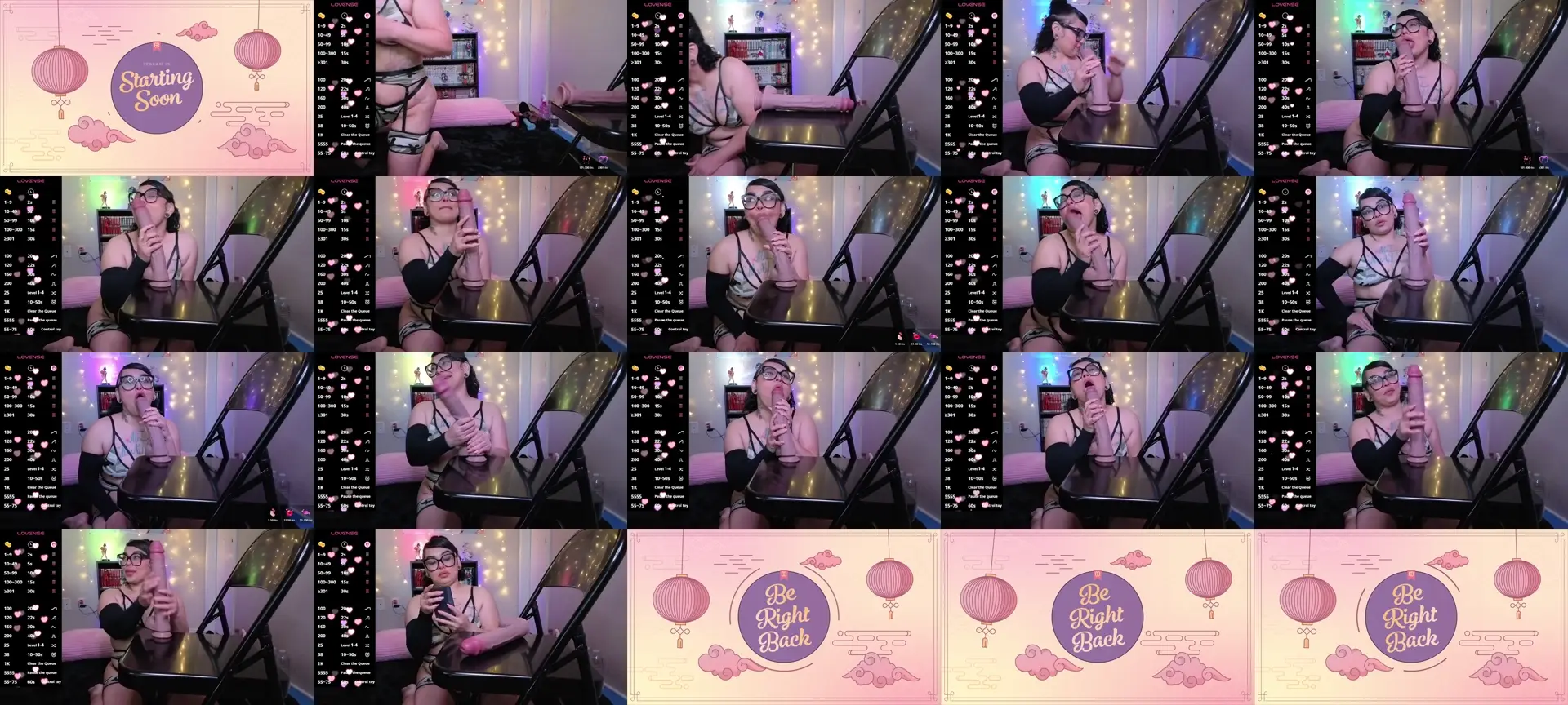 BaddieDiamond photo contact sheet