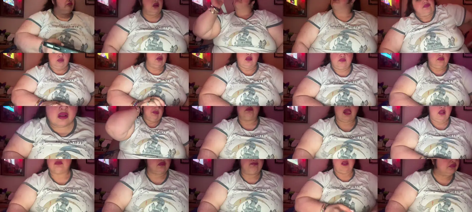 BbwFattitties photo contact sheet