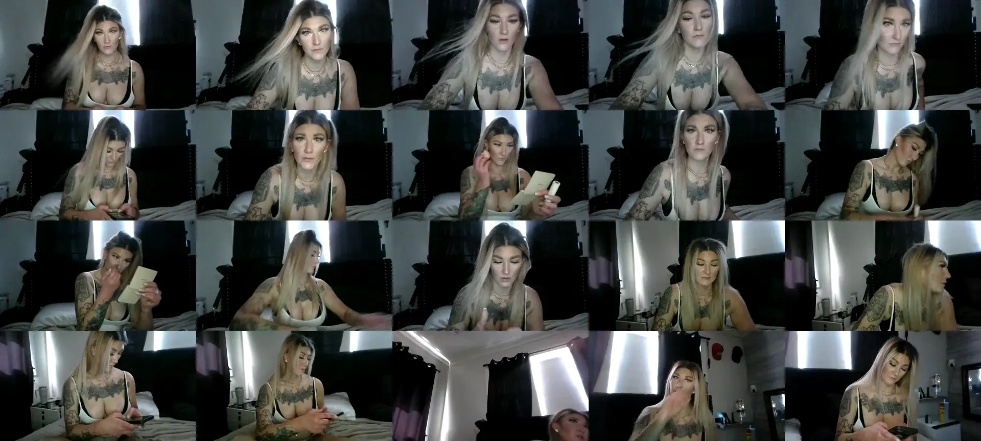 BmbshlxBaddie photo contact sheet