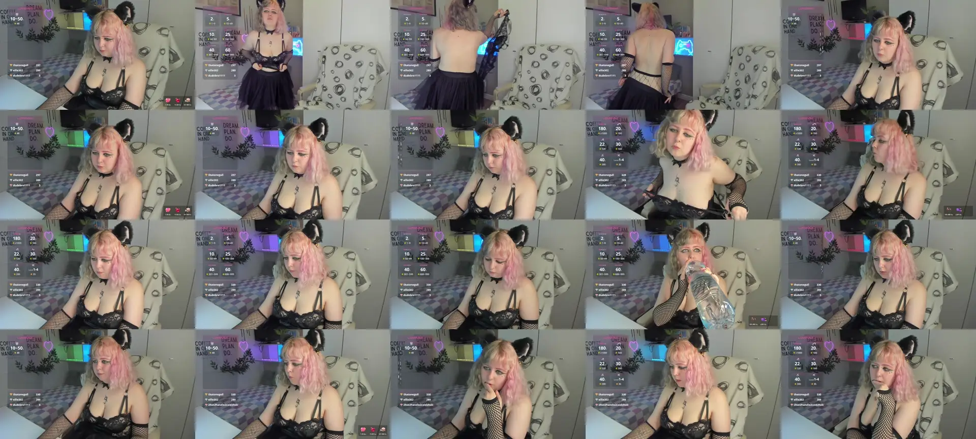 CherryBounce photo contact sheet