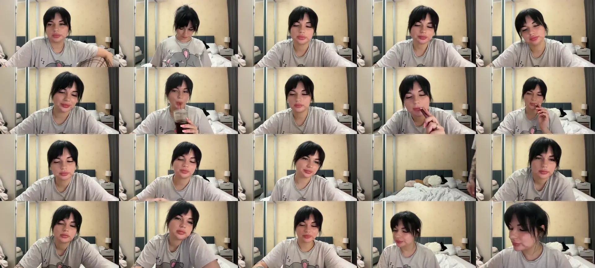 CherryEvve photo contact sheet