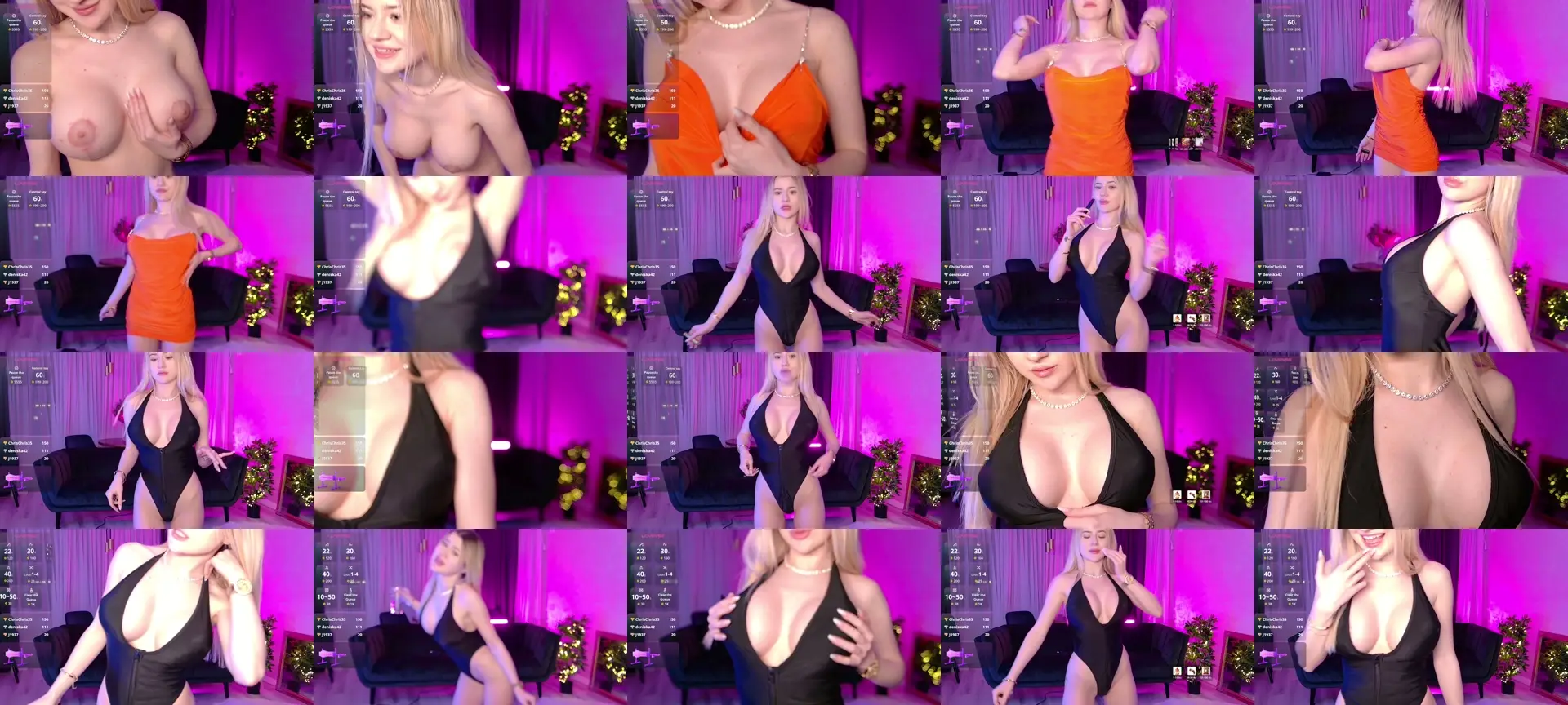 CutiePie69 photo contact sheet