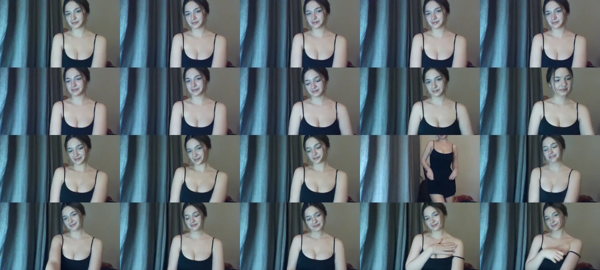 EvelineGirl photo contact sheet