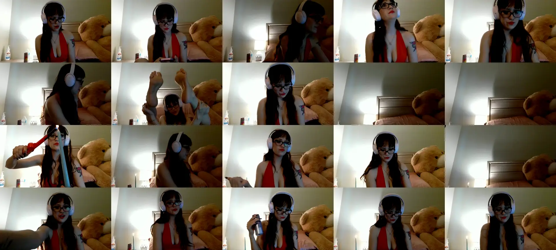 FlamingoBooty photo contact sheet