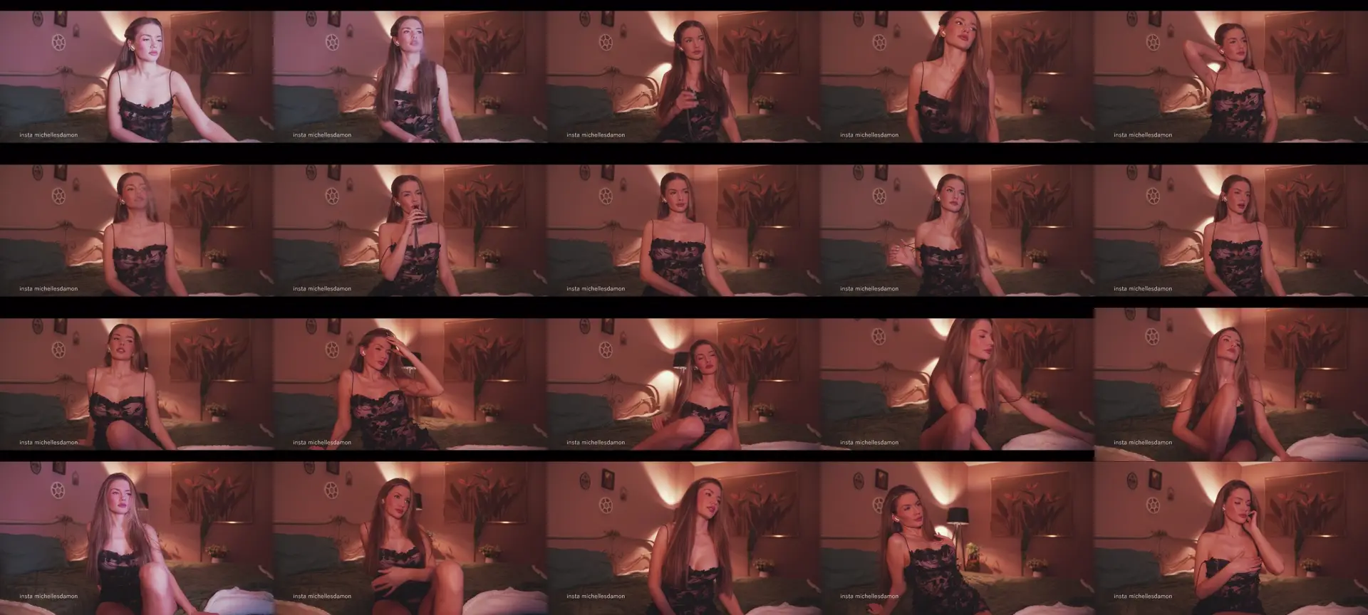 HarleyQX photo contact sheet