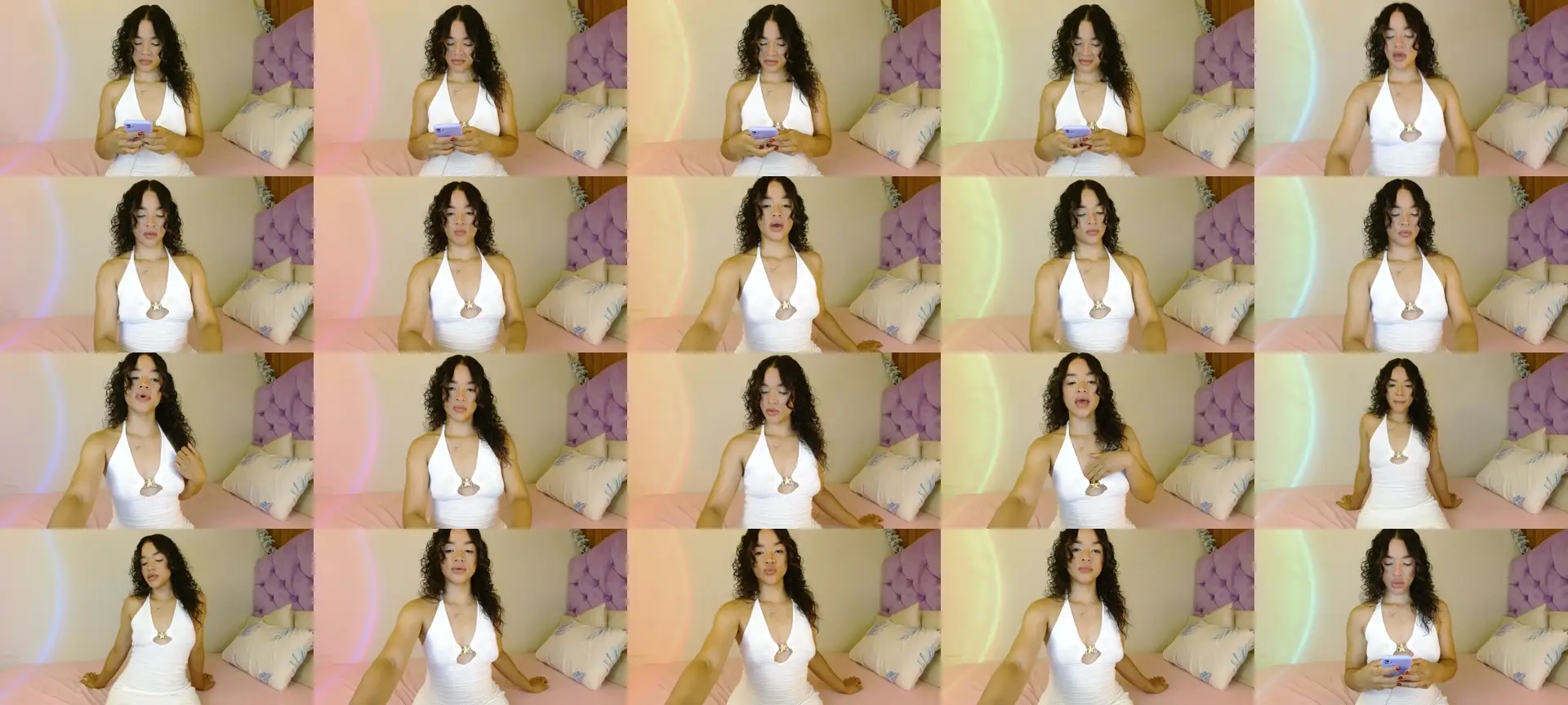 Kiararose22 photo contact sheet