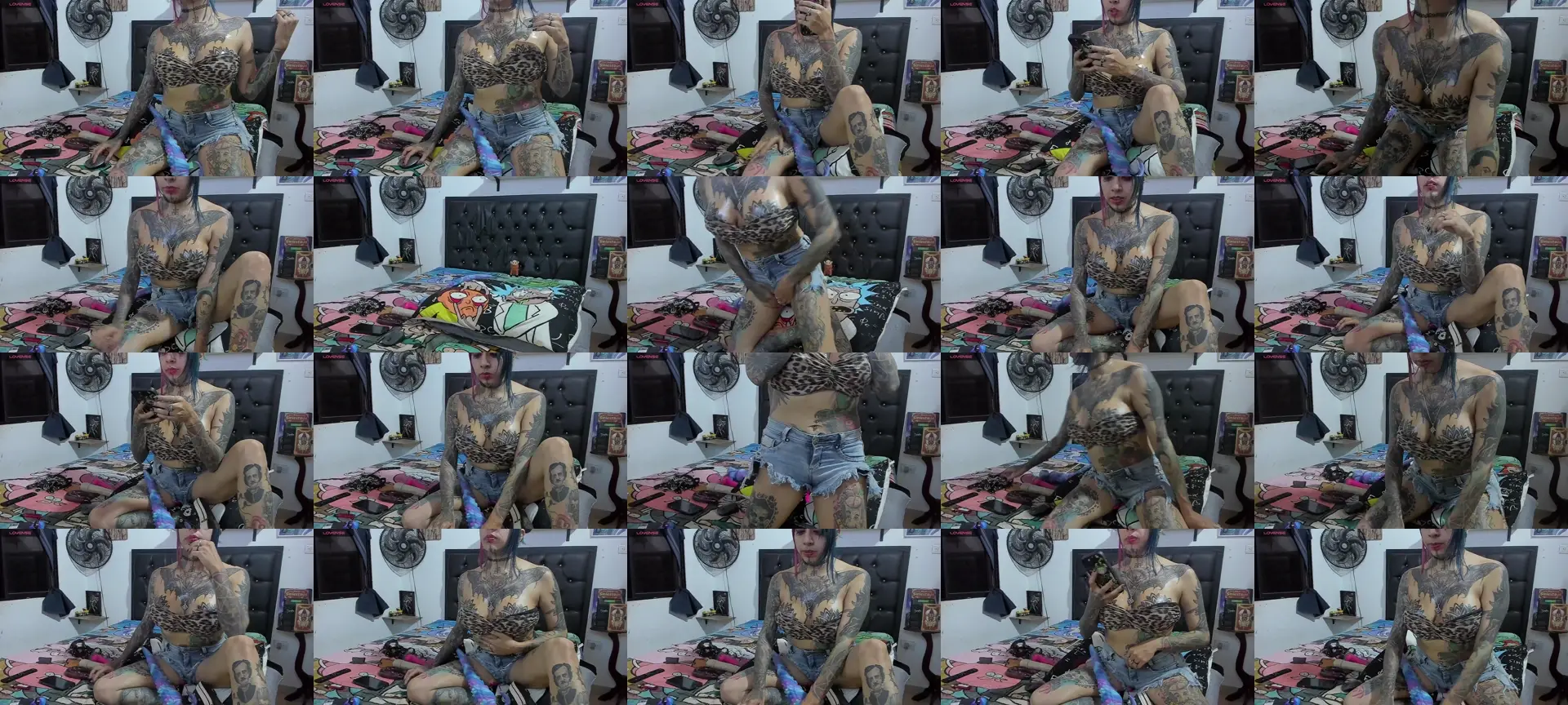 Kihara_Doll photo contact sheet