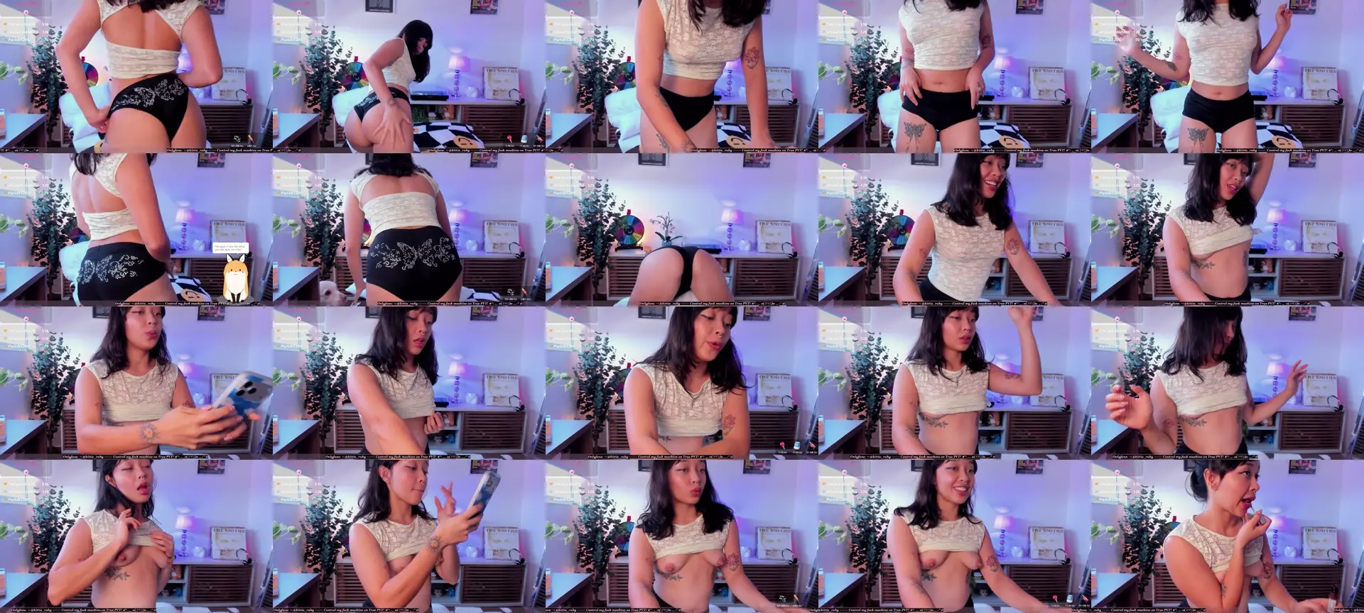 kittieEVIL photo contact sheet