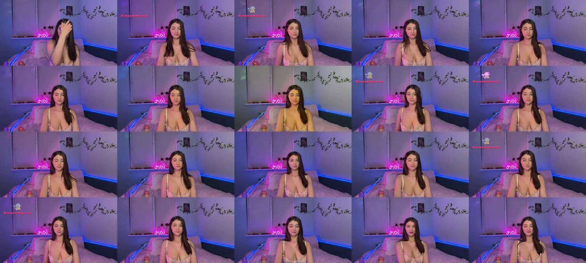 Kitty_kristy photo contact sheet