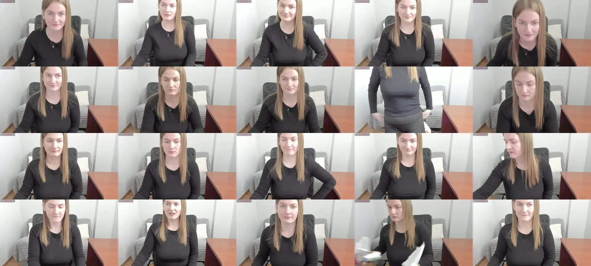 Lady_Miami photo contact sheet