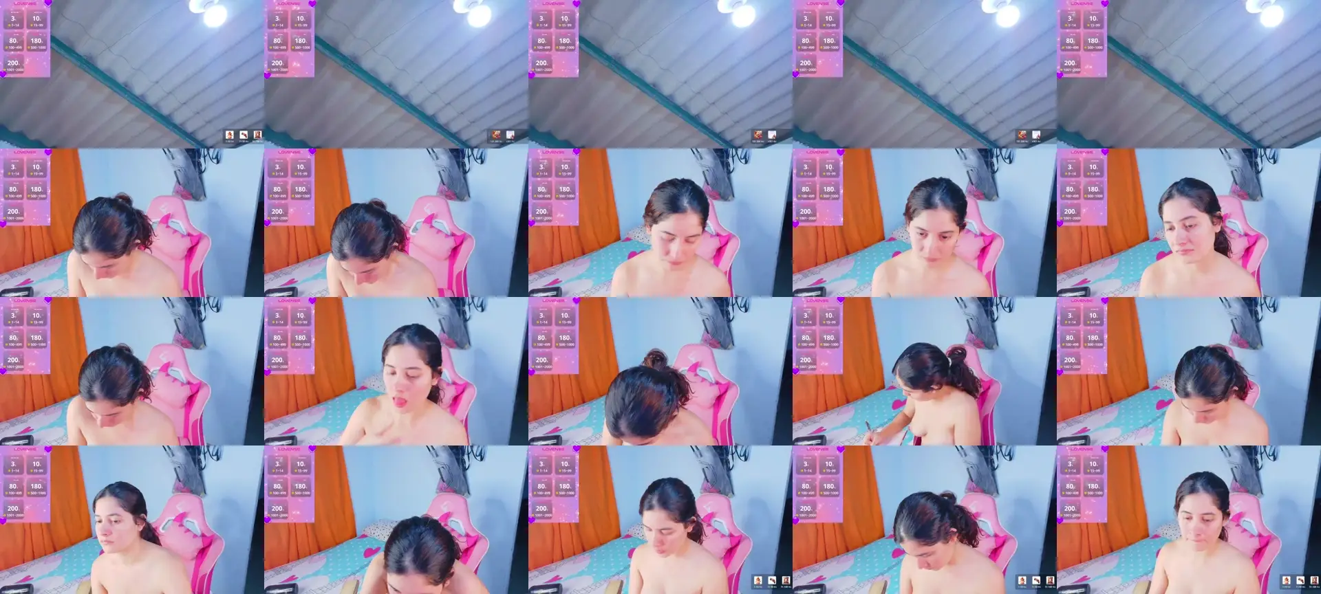 Lara_06 photo contact sheet