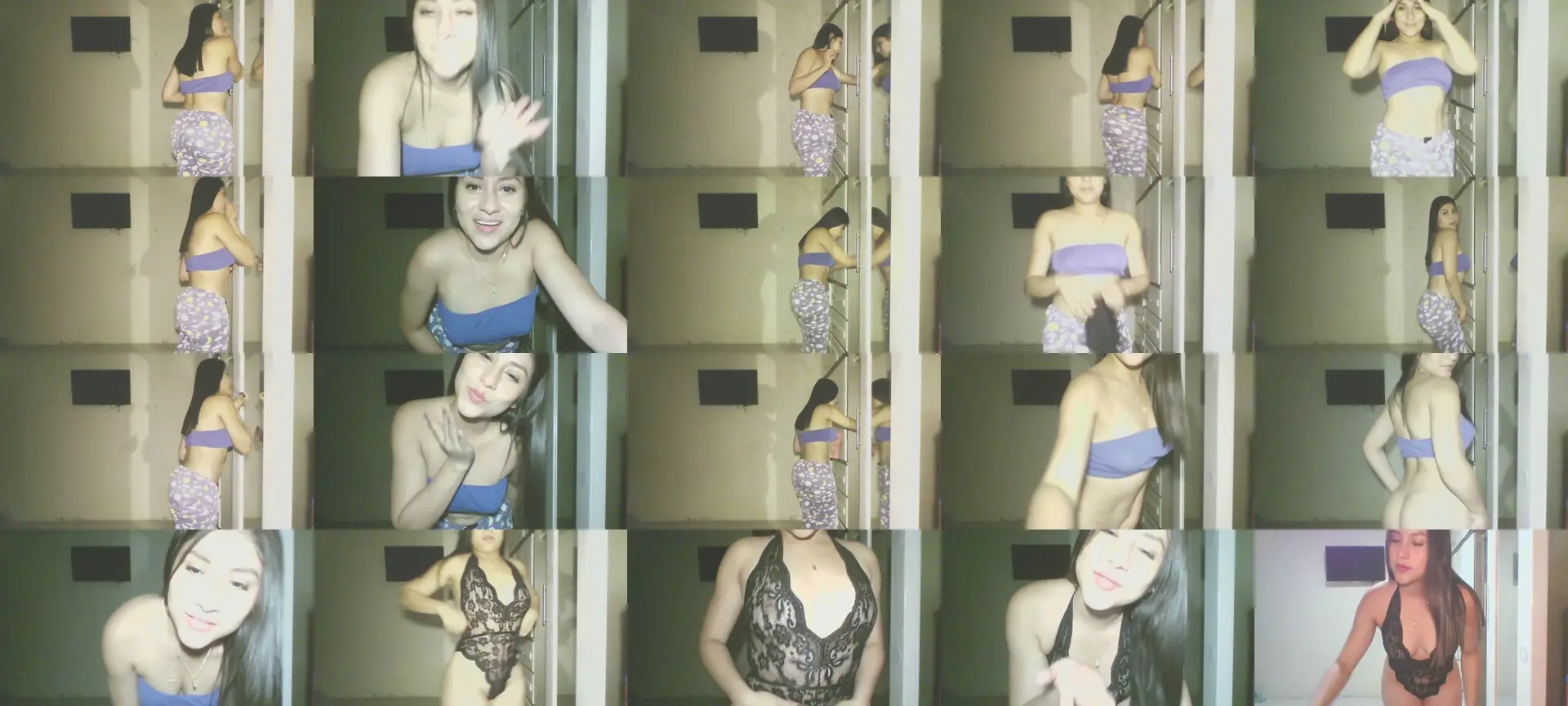 latinasoftie photo contact sheet