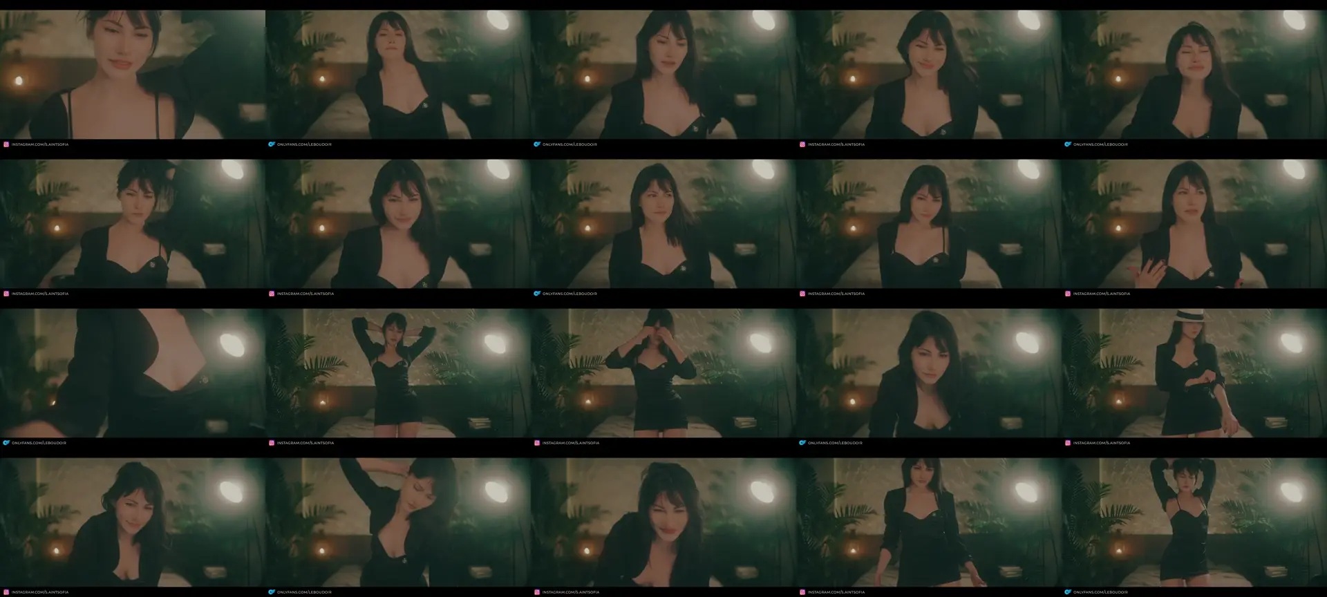 LeBoudoir photo contact sheet