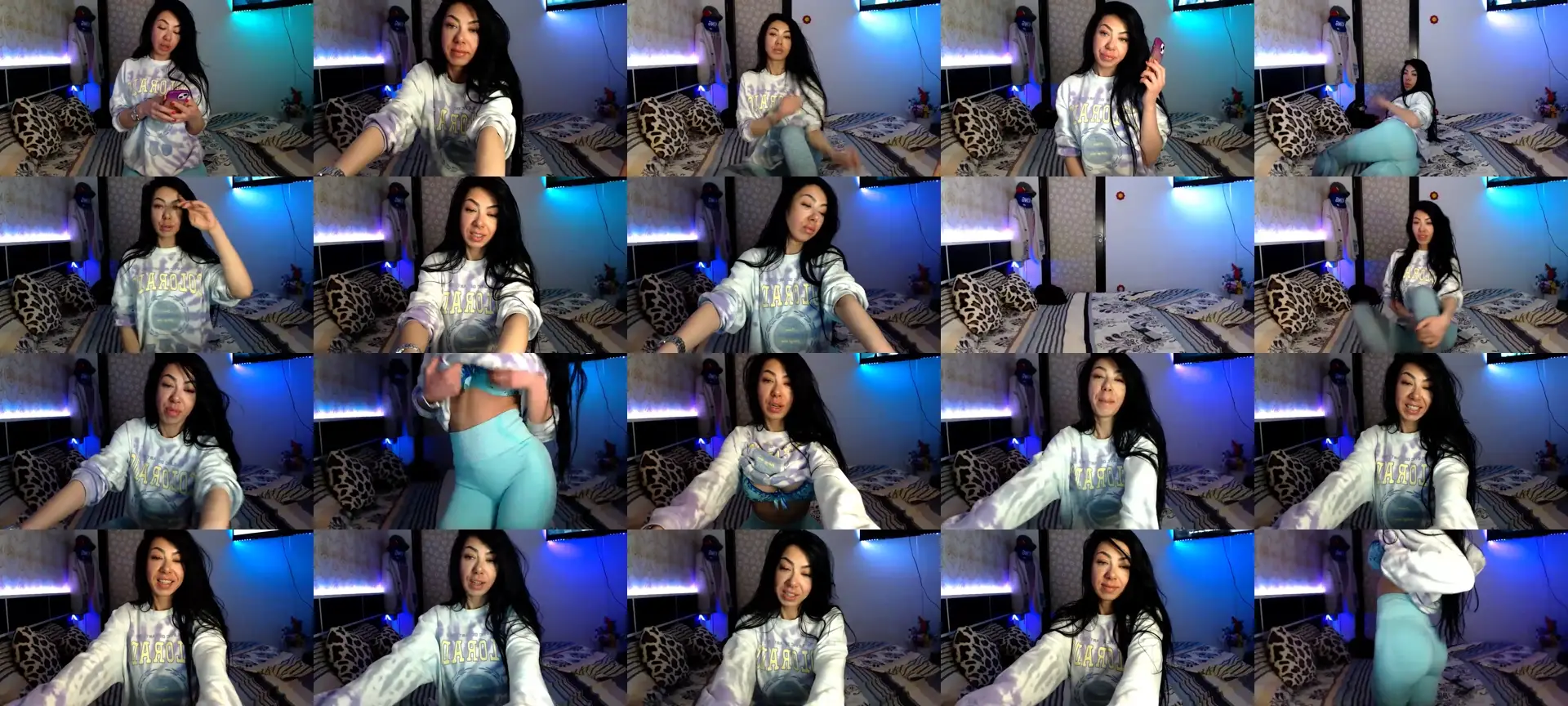 Lexxyy photo contact sheet