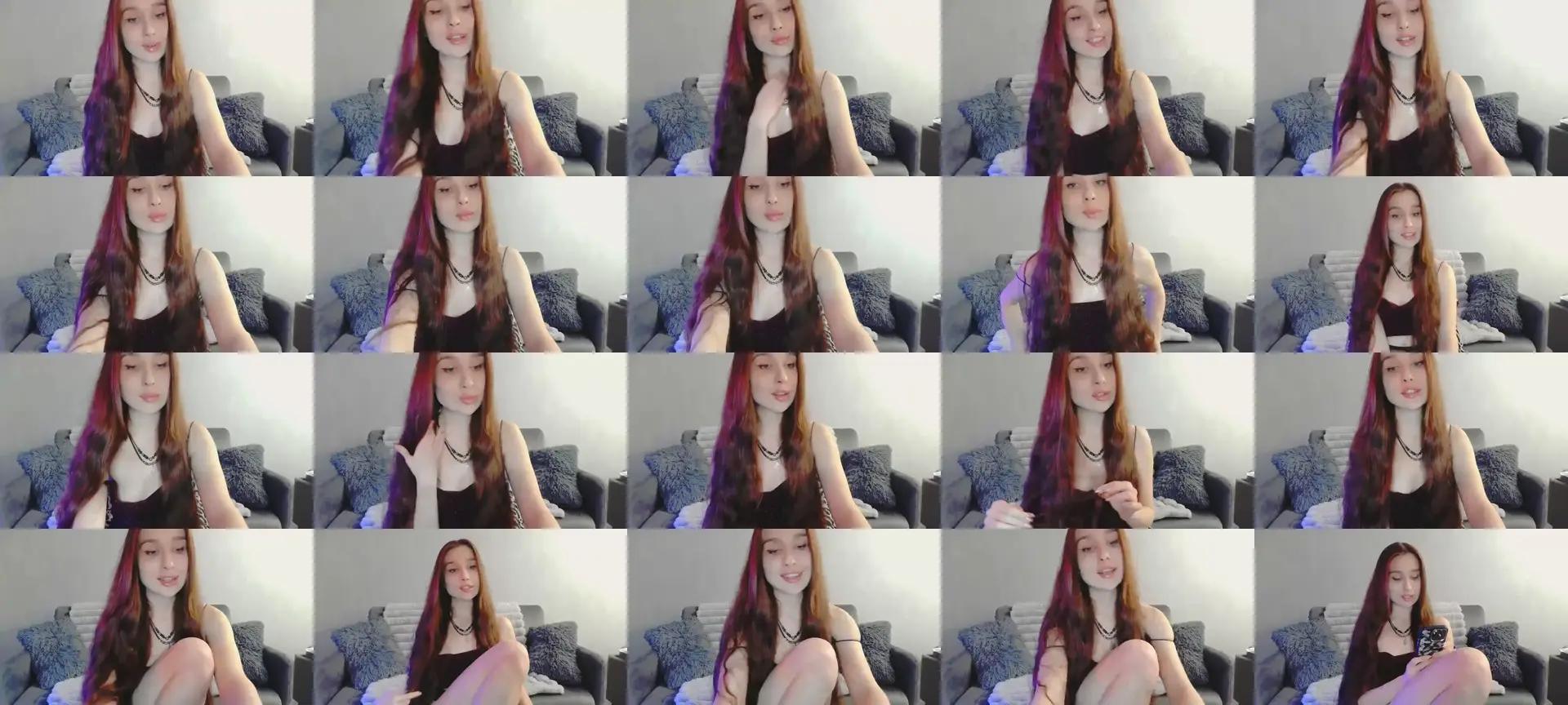 Lora_Foxi photo contact sheet