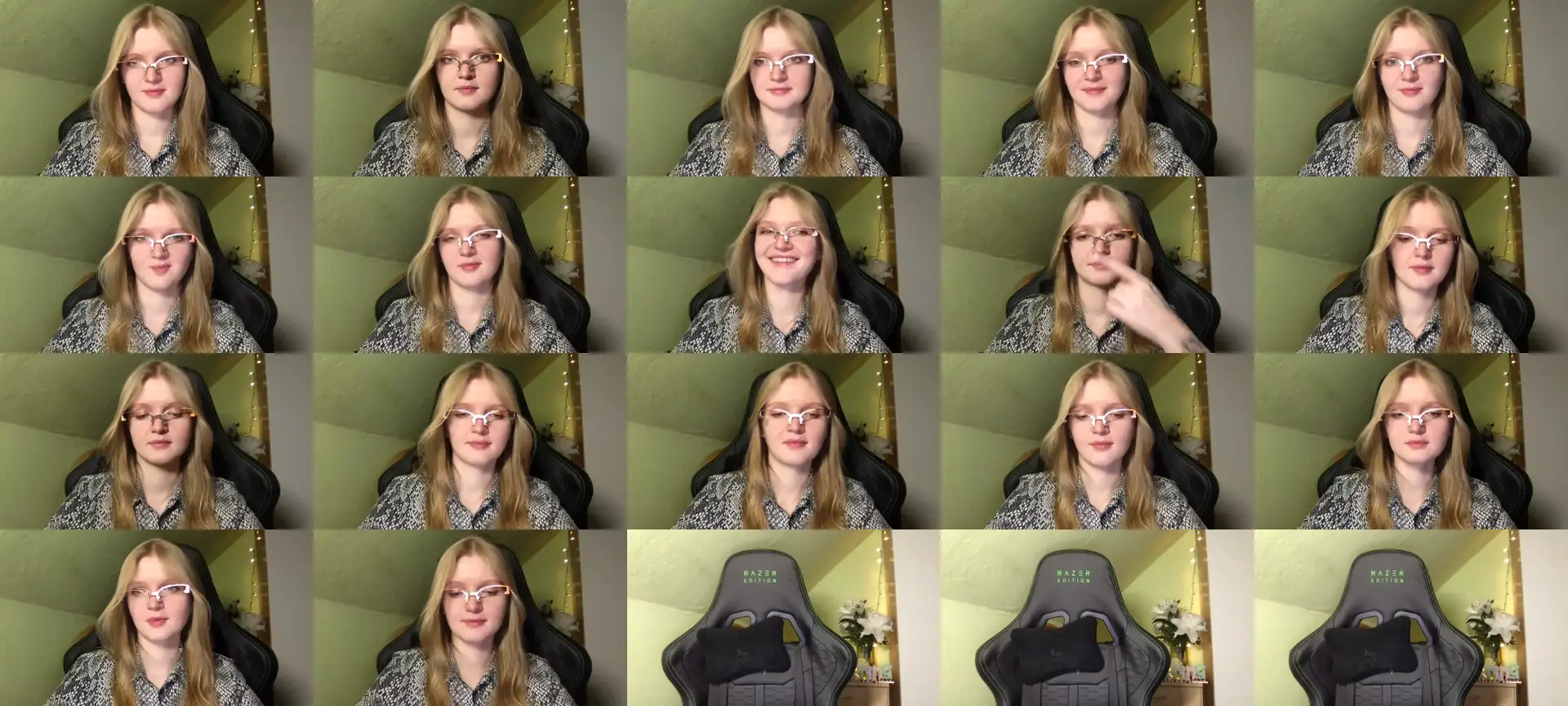 Lovely_Kitten photo contact sheet